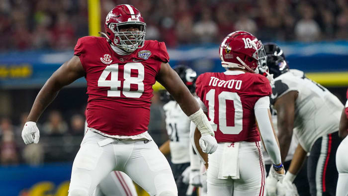 The Crimson Tide won their sixth straight CFP semifinal game in Friday's Cotton Bowl.